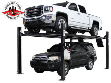 Apex 9 ALI Certified Hobbyist 9,000 Lb. Capacity 4-Post Parking Car Lift