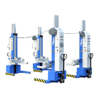 iDEAL MSC-13K-B-452 Mobile Column Lift, Four Column Set, 52,000 lbs.