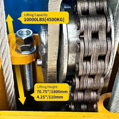 2 Post Lift 11000lbs Two Post Lift Auto Lift Car Lift Hoist Equipment ME-LM110S