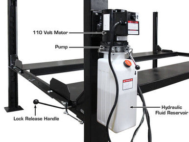 Apex 8 Hobbyist Four-Post Lift – ALI Certified