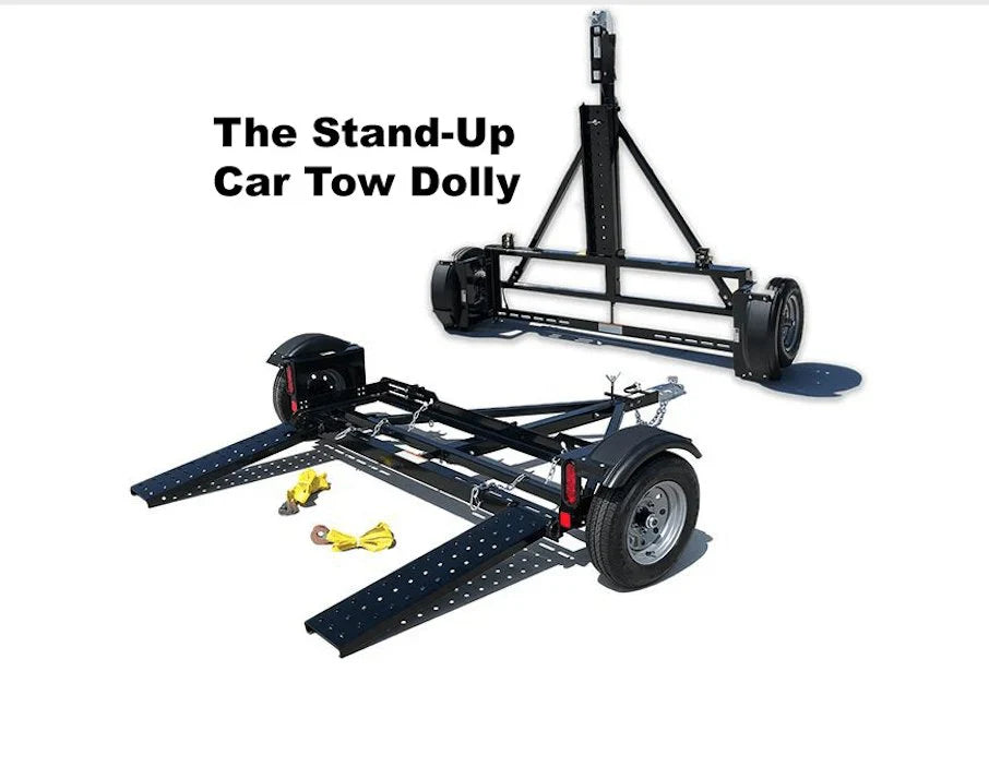 Stand Up Tow Dolly With Surge Disc Brakes
