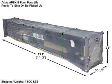 Apex 8 Hobbyist Four-Post Lift – ALI Certified
