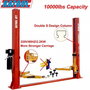 2 Post Lift Auto lift 10000lbs Auto Lift Auto Truck Hoist Super Quality Shipping