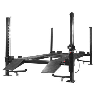 APlusLift 11,000LB 4-Post Portable Parking Storage Service Car Lift – HW-4P11S