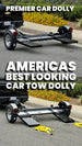 Premier Black & Chrome Tow Dolly