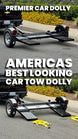Premier Black & Chrome Tow Dolly