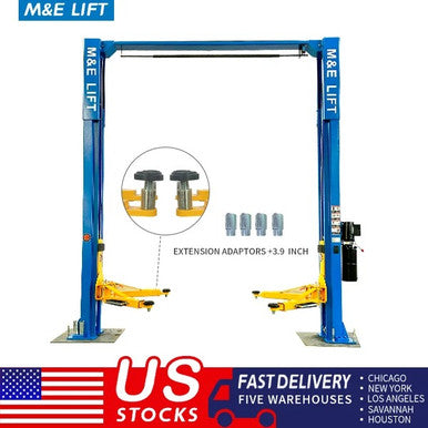 2 Post Lift 11000lbs Two Post Lift Auto Lift Car Lift Hoist Equipment ME-LM110S