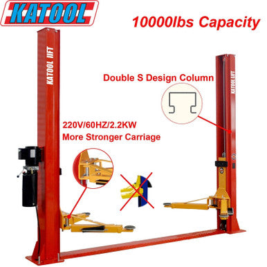 2 Post Lift Auto lift 10000lbs Auto Lift Auto Truck Hoist Super Quality Shipping