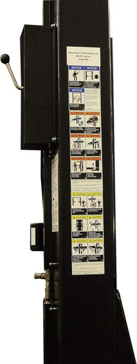 ALI Certified APlusLift Falcon TR-10CX 166" Tall 10000LB 2-Post Overhead Direct Drive Single Point Release Car Lift/Industry Leading 3 Year Warranty