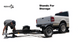 Stand Up Tow Dolly With Surge Disc Brakes