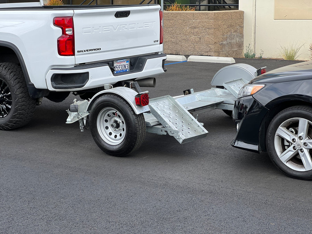 Galvanize Folding Car Tow Dolly