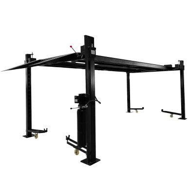 APlusLift 11,000LB 4-Post Portable Parking Storage Service Car Lift – HW-4P11S