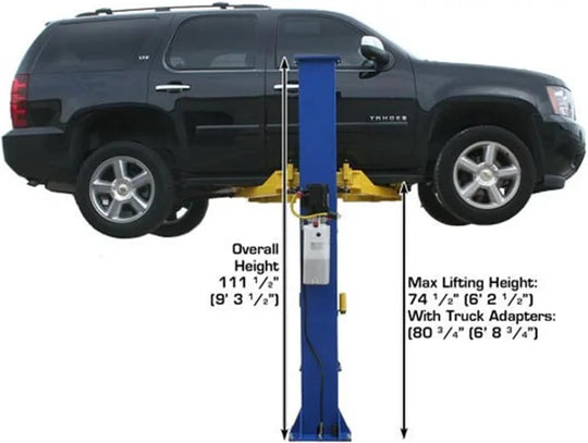 Atlas 9KBPX 9,000 lb Baseplate 2 Post Vehicle Lift