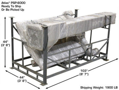 ATLAS PSP-6000 – 6,000 lb Portable Single Post Lift