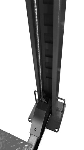 APlusLift 9,000LB 4-Post Double Deck Parking Storage Car Lift – HW-9KDP