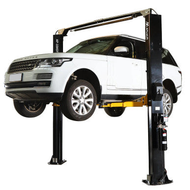 APlusLift 10,000LB 2-Post Overhead Symmetrical and Truly Asymmetrical Single Release Car Lift with 3 Year Warranty – HW-10ASY