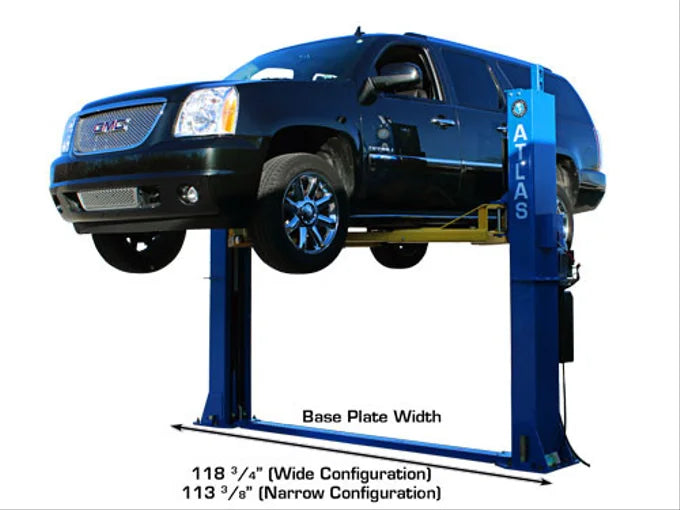 ATLAS BP12000 2 Post Bottom Plate Lift (12,000lbs Capacity)