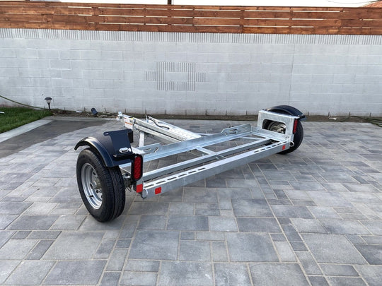 Galvanized Stand Up Car Tow Dolly